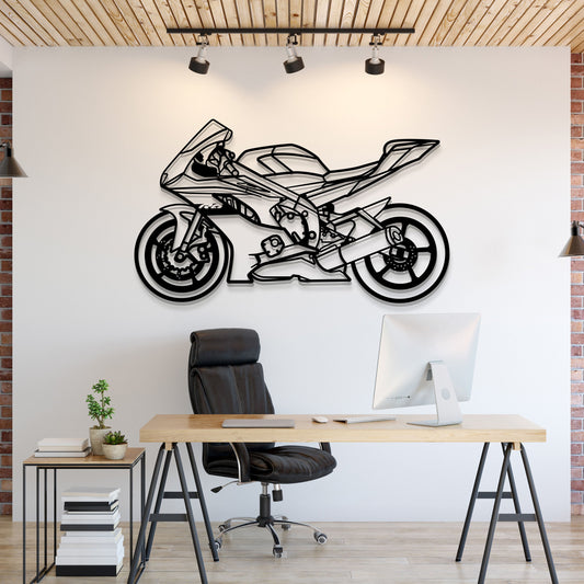 2021 YZF R-6 Metal Motorcycle Wall Art - MT1422 - MT1422B49L-MT1422B69L-MT1422B80L-MT1422B99L-MT1422B115L-  DRIVEN - 1