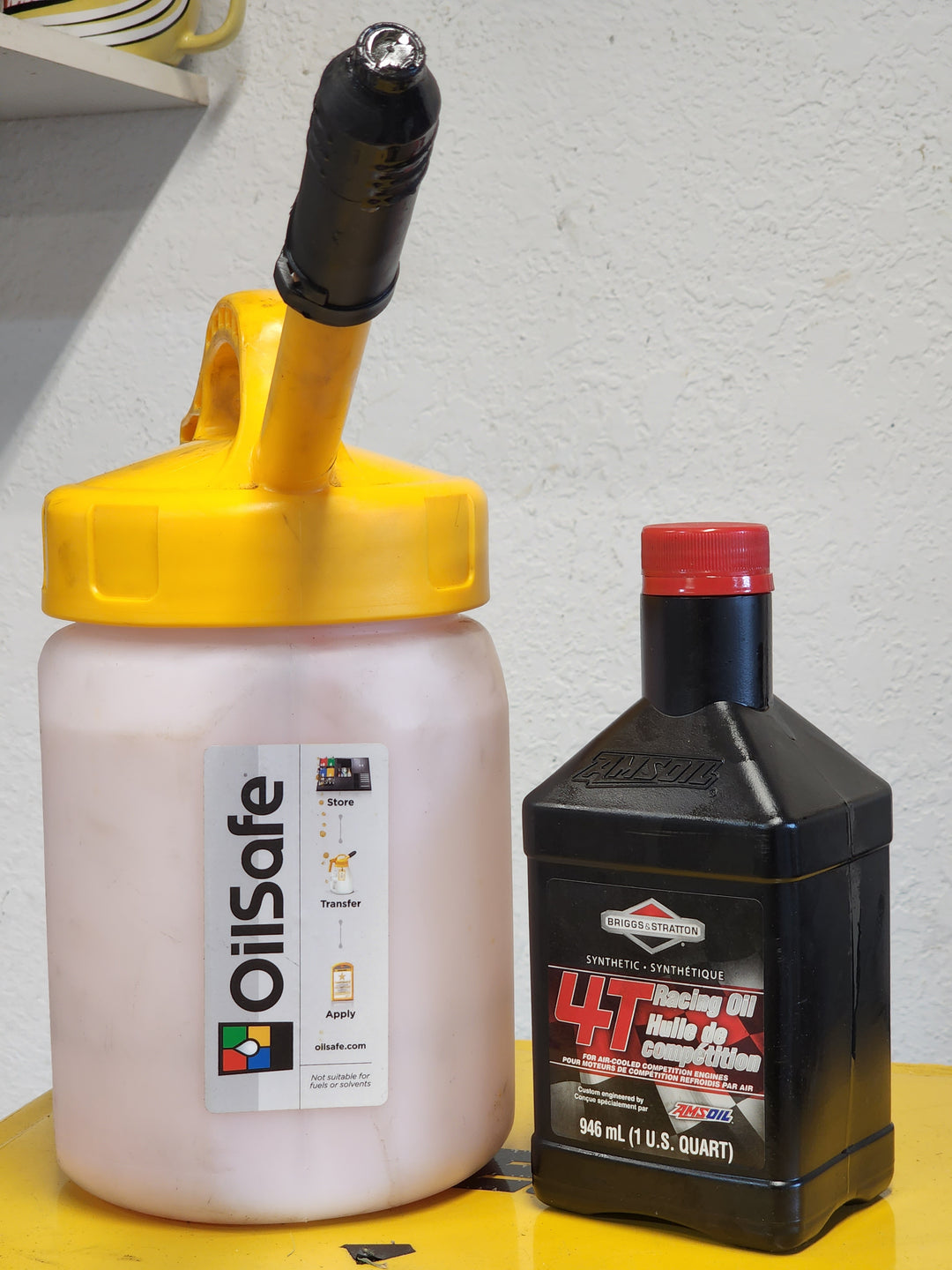 OilSafe® - Fluid Transfer Container - Stretch Spout Kit (Includes: Dru –  drivensm.shop