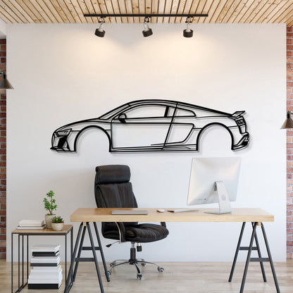 2022 R8 Metal Car Wall Art - MT0809 - MT0809B49L-MT0809B69L-MT0809B80L-MT0809B99L-MT0809B120L-  DRIVEN - 1
