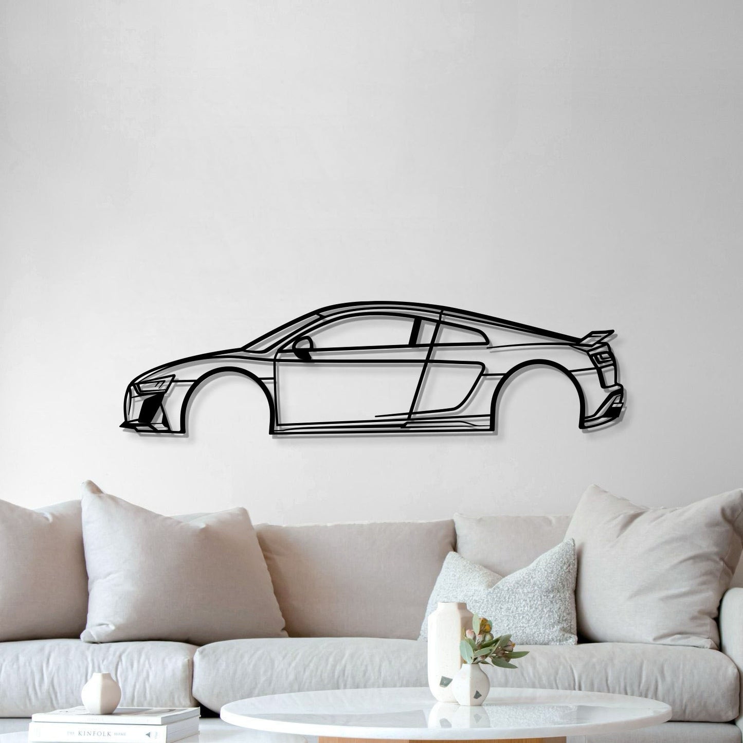 2022 R8 Metal Car Wall Art - MT0809 - MT0809B49L-MT0809B69L-MT0809B80L-MT0809B99L-MT0809B120L-  DRIVEN - 5