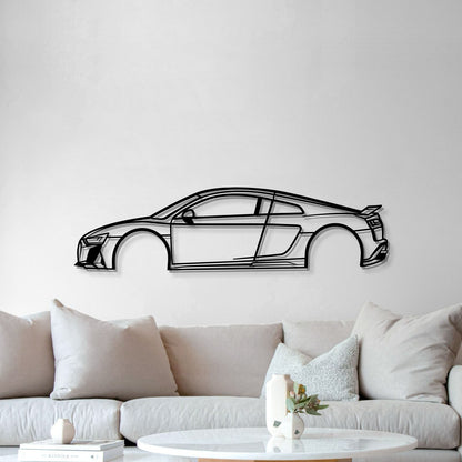 2022 R8 Metal Car Wall Art - MT0809 - MT0809B49L-MT0809B69L-MT0809B80L-MT0809B99L-MT0809B120L-  DRIVEN - 5