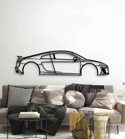 2022 R8 Metal Car Wall Art - MT0809 - MT0809B49L-MT0809B69L-MT0809B80L-MT0809B99L-MT0809B120L-  DRIVEN - 6