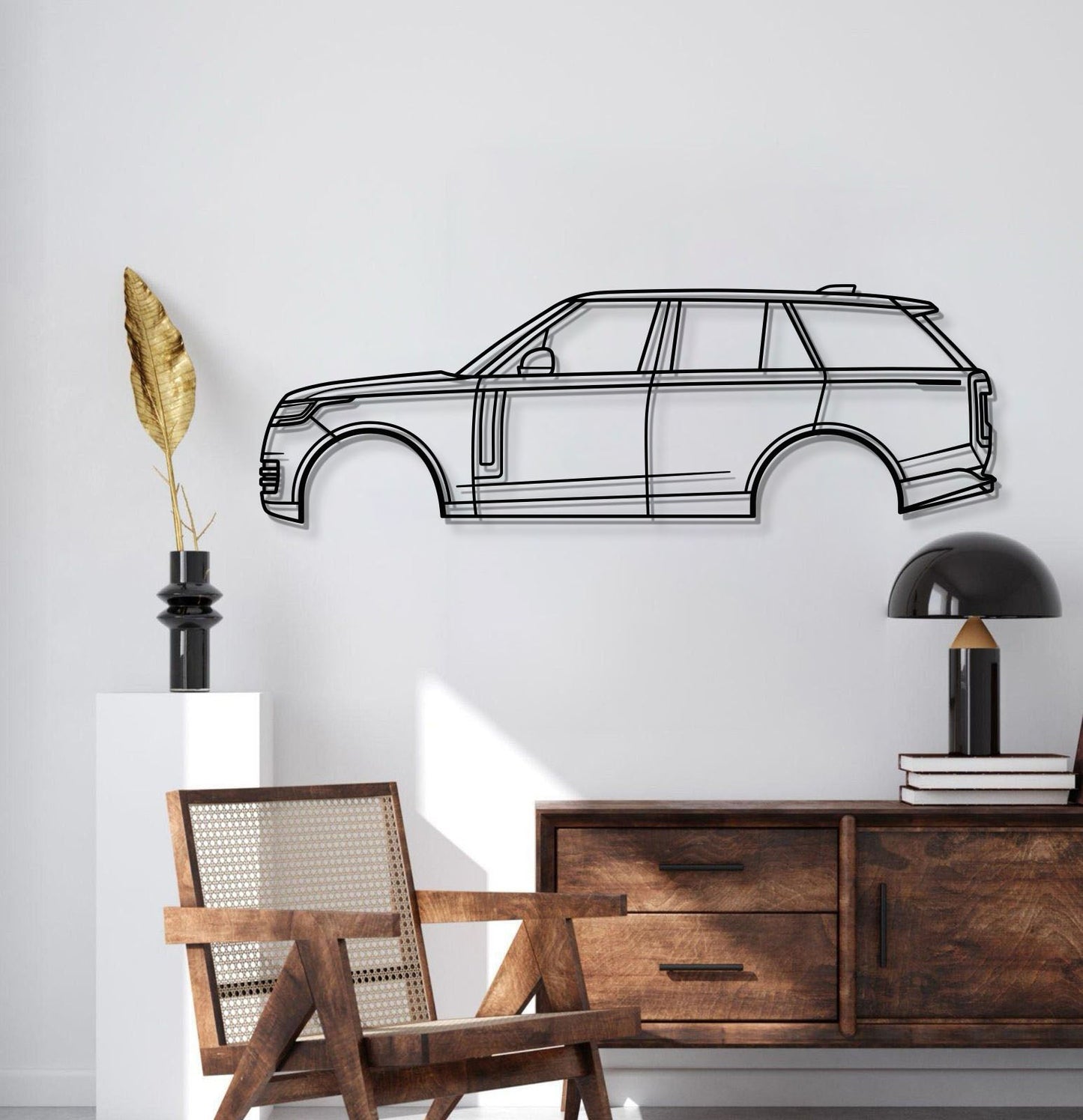 2022 Range Rover Metal Car Wall Art - MT0800 - MT0800B49L-MT0800B69L-MT0800B80L-MT0800B99L-MT0800B120L-  DRIVEN - 2
