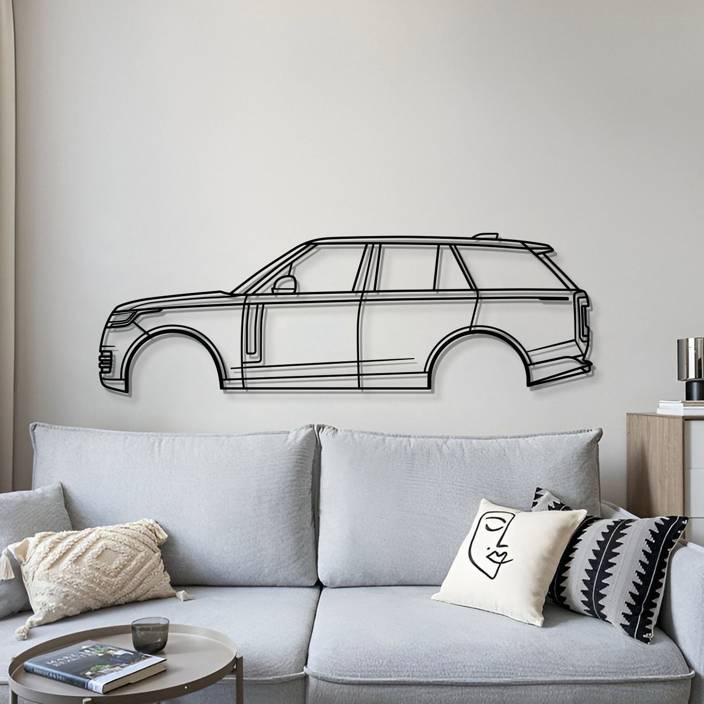 2022 Range Rover Metal Car Wall Art - MT0800 - MT0800B49L-MT0800B69L-MT0800B80L-MT0800B99L-MT0800B120L-  DRIVEN - 4