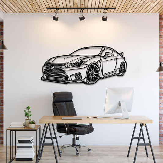 2022 RC F Perspective Metal Car Wall Art - MT1168 - MT1168B69L-MT1168B80L-MT1168B99L-MT1168B115L-MT1168B140L-  DRIVEN - 1