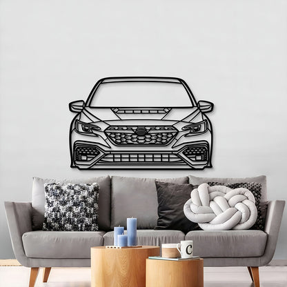 2022 WRX Front View Metal Car Wall Art - MT1373 - MT1373B69-MT1373B80-MT1373B99-MT1373B115-MT1373B140-  DRIVEN - 6
