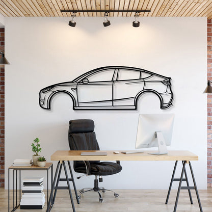 2022 Model Y Metal Car Wall Art - MT0798 - MT0798B49L-MT0798B69L-MT0798B80L-MT0798B99L-MT0798B120L-  DRIVEN - 1