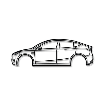 2022 Model Y Metal Car Wall Art - MT0798 - MT0798B49L-MT0798B69L-MT0798B80L-MT0798B99L-MT0798B120L-  DRIVEN - 8