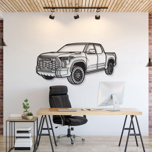 2022 Tundra Perspective Metal Car Wall Art - MT1123 - MT1123B69L-MT1123B80L-MT1123B99L-MT1123B115L-MT1123B140L-  DRIVEN - 1