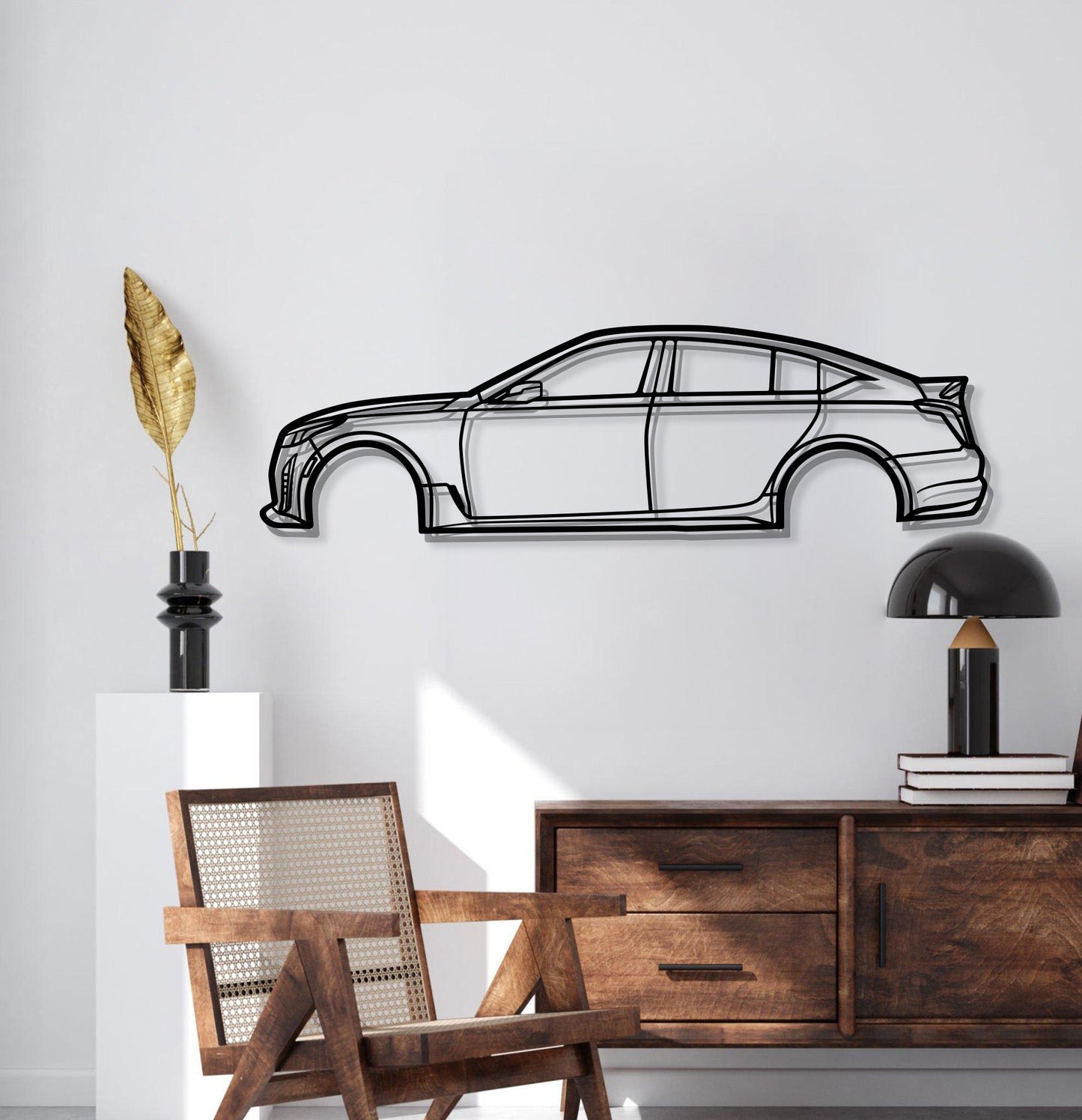 2023 CT5-V Blackwing Metal Car Wall Art - MT0825 - MT0825B49L-MT0825B69L-MT0825B80L-MT0825B99L-MT0825B120L-  DRIVEN - 2