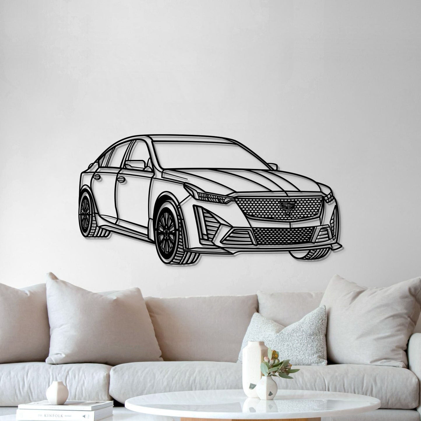 2023 CT5-V Blackwing Perspective Metal Car Wall Art - MT1146 - MT1146B69L-MT1146B80L-MT1146B99L-MT1146B115L-MT1146B140L-  DRIVEN - 5