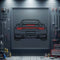 2024 911 Turbo S Back View Metal Neon Car Wall Art -MTN0251