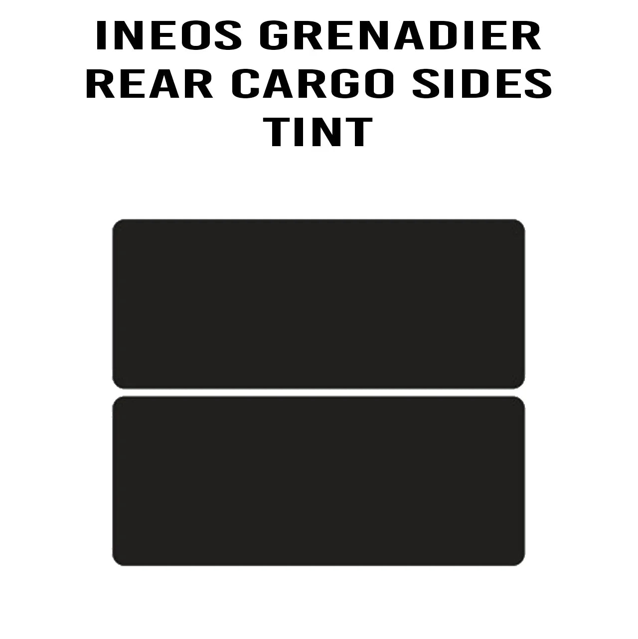 Easy DIY Window Tint Kit - 2024+ Grenadier - 24GRENADIERTINT-F-15-24GRENADIERTINT-F-30-24GRENADIERTINT-F-50-24GRENADIERTINT-F-IR7025-24GRENADIERTINT-R-15-  DRIVEN - 5