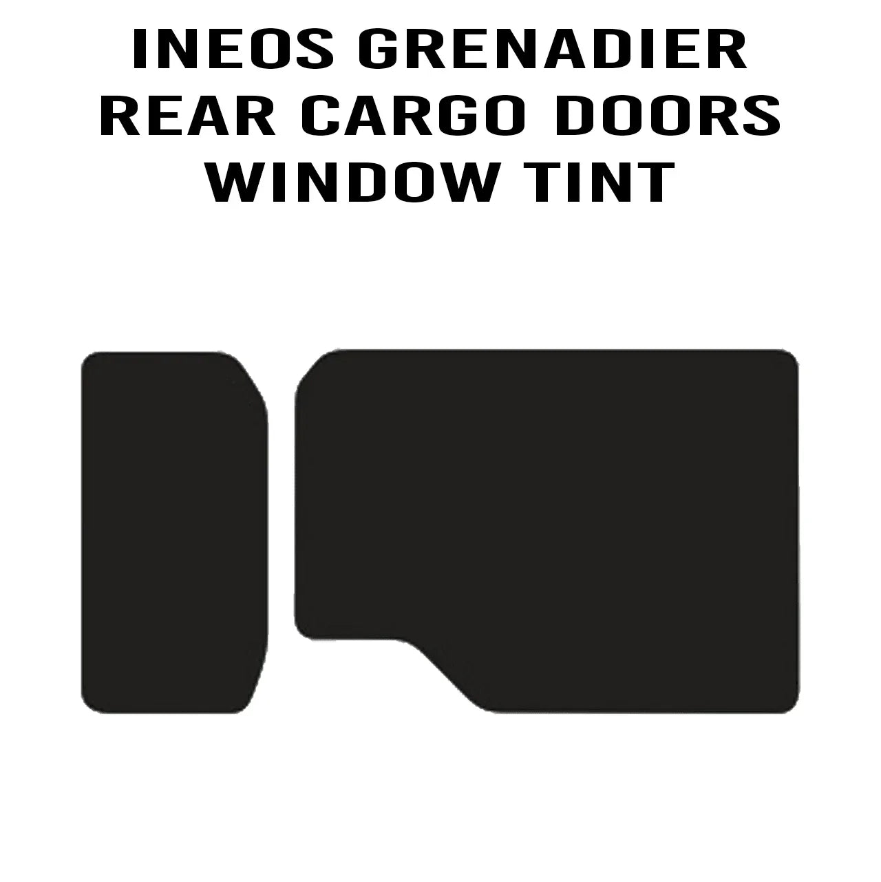 Easy DIY Window Tint Kit - 2024+ Grenadier - 24GRENADIERTINT-F-15-24GRENADIERTINT-F-30-24GRENADIERTINT-F-50-24GRENADIERTINT-F-IR7025-24GRENADIERTINT-R-15-  DRIVEN - 6
