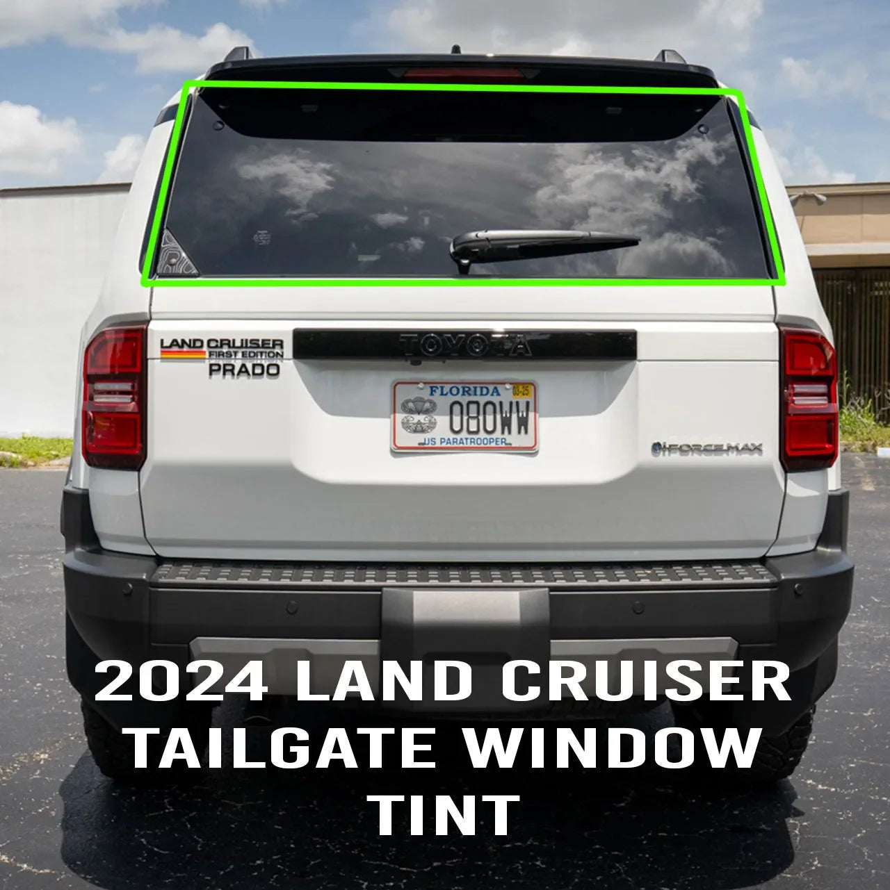 DIY Window Tint Kit - 2024+ Land Cruiser - 21BRONCOTINT-F-15-21BRONCOTINT-F-30-21BRONCOTINT-F-50-21BRONCOTINT-F-IR7025-21BRONCOTINT-R-15-  DRIVEN - 7