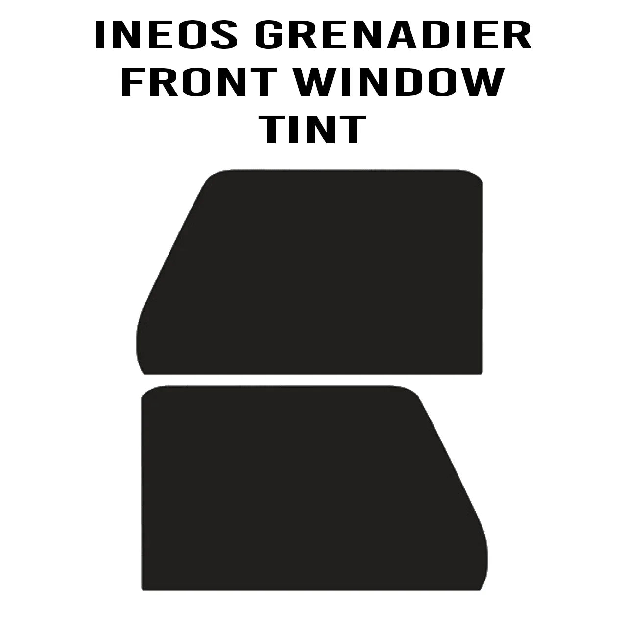 Easy DIY Window Tint Kit - 2024+ Grenadier - 24GRENADIERTINT-F-15-24GRENADIERTINT-F-30-24GRENADIERTINT-F-50-24GRENADIERTINT-F-IR7025-24GRENADIERTINT-R-15-  DRIVEN - 1