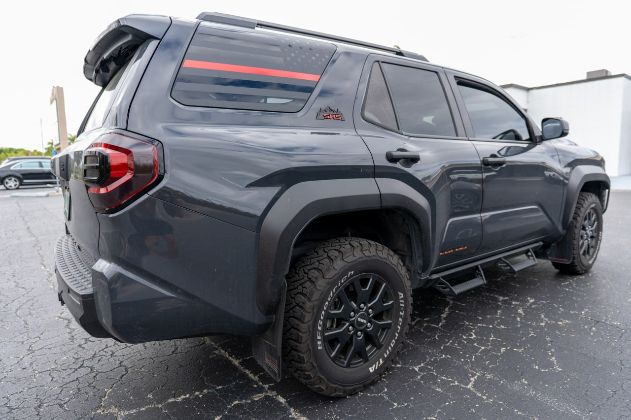 SR5 C Pillar Logo Overlays - 2025+ 4Runner SR5 - 254RUN-CP-SR5-RD-254RUN-CP-SR5-WH-254RUN-CP-SR5-MB-254RUN-CP-SR5-GB-254RUN-CP-SR5-BL-  DRIVEN - 4