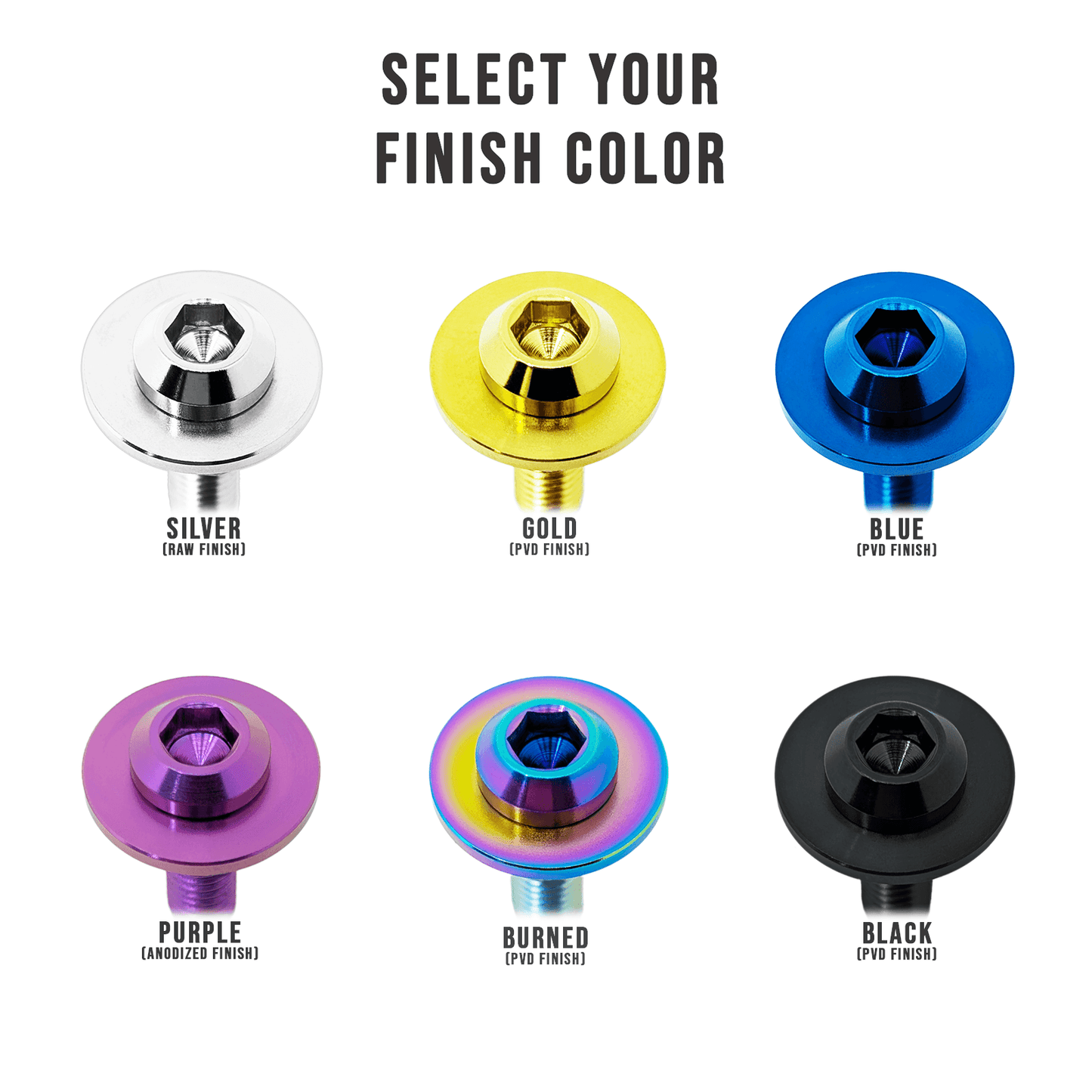 ZSPEC "Door Jams & Trunk-Area" Dress Up Bolts® Fastener Kit for '23+ Mitsubishi Mirage, Titanium - ZSD-584572-ZSD-584589-ZSD-584596-ZSD-584602-ZSD-584619-  DRIVEN - 2