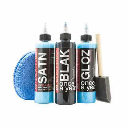 D3 RENEW PROTECT | Home/Shop Set | BLAK + GLOZ + SATN | w/ 2 PREP - HOME SET-SHOP SET-  DRIVEN - 1