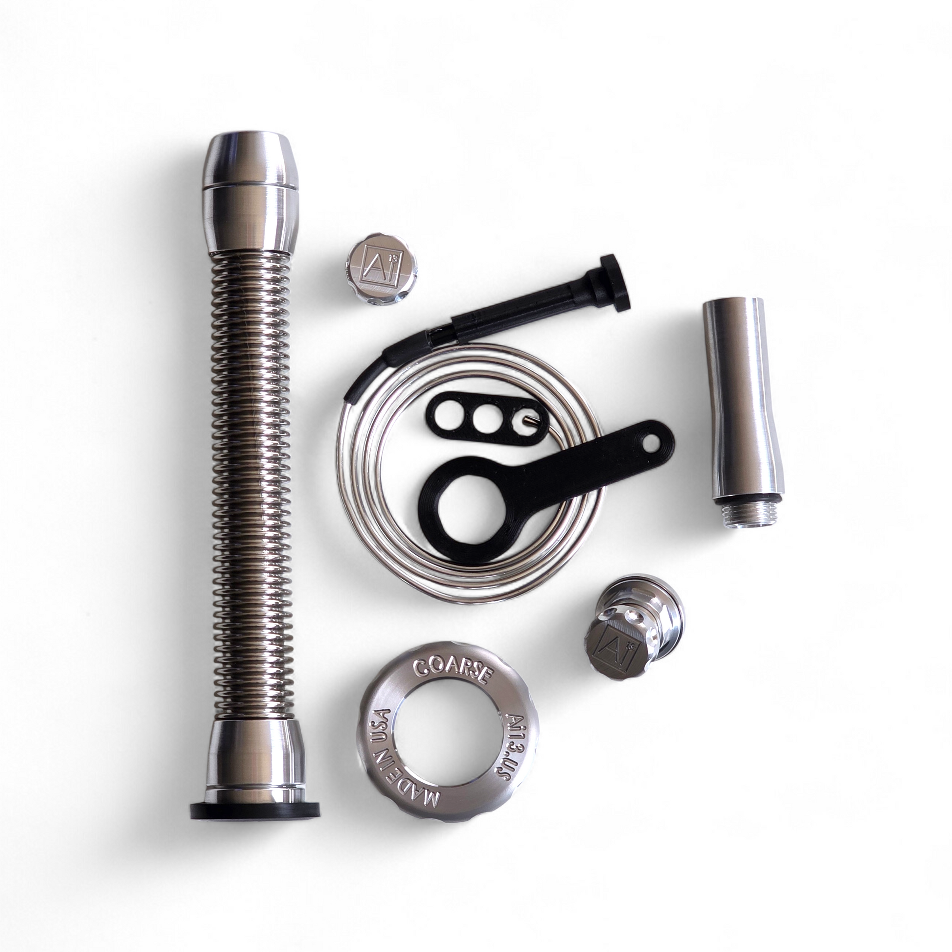 All-Metal Coarse Thread Spout Kit - sku-47385768395010-  DRIVEN - 1