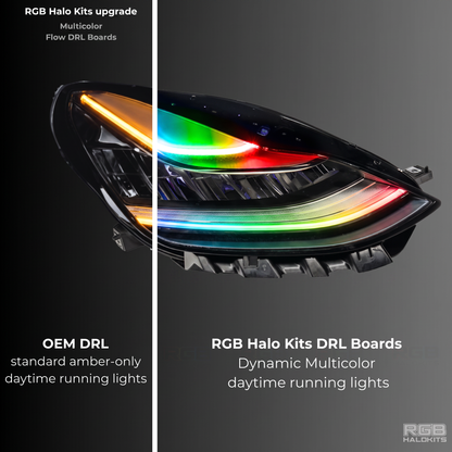 Tesla Model 3 Multicolor DRL Boards (2017-2023) - G4x2 | A20 | P2   - BX1-  DRIVEN - 11
