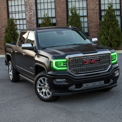 GMC Sierra 1500 Multicolor DRL Boards (2016-2018) - E21 | A12 | P2   - BX5-  DRIVEN - 3
