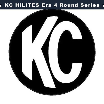 KC HiLITES Era 4 ROUND Series Light Cover Overlays - Universal