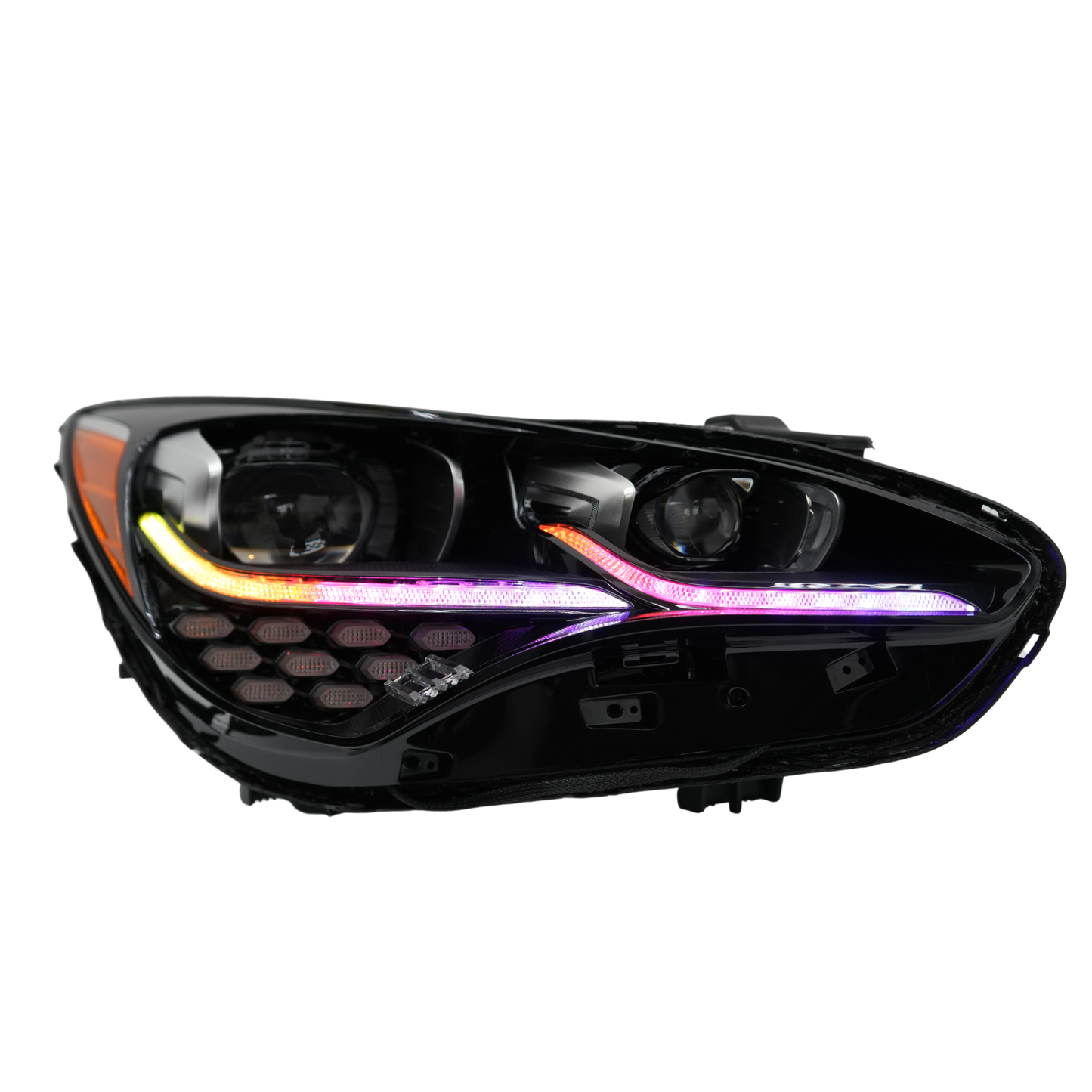 Kia Stinger Multicolor Flow Series DRL Boards (2017-2024) - S2 | A20 | P2   - BX3-  DRIVEN - 13