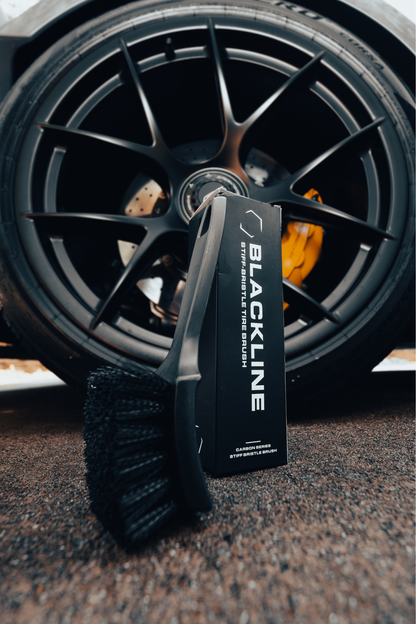 BLACKLINE® STIFF BRISTLE TIRE BRUSH - BLSBTB-  DRIVEN - 2