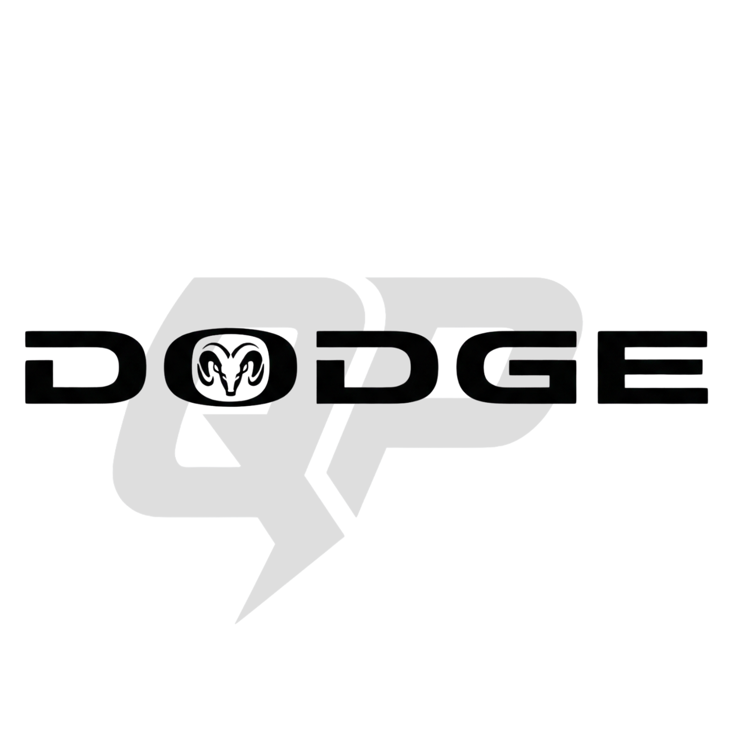Dodge Logo Decal | Premium Vinyl Emblem Sticker - sku-51421104275588-sku-51421104308356-sku-51421104341124-sku-51421104373892-sku-51421104406660-  DRIVEN - 1