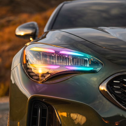 Kia Stinger Multicolor Flow Series DRL Boards (2017-2024) - S2 | A20 | P2   - BX3-  DRIVEN - 2