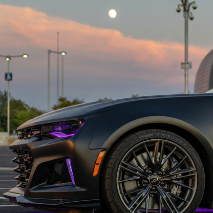 Chevrolet Camaro Flow Series Multicolor DRL Boards (2016-2018) - F13 | A20 | P2   - BX2-F13 | G20 | A20 | P2   - BX1-F13 | B3 | A20 | P2   - BX1-F13 | B3 | G20| A20 | P2   - BX1-  DRIVEN - 5