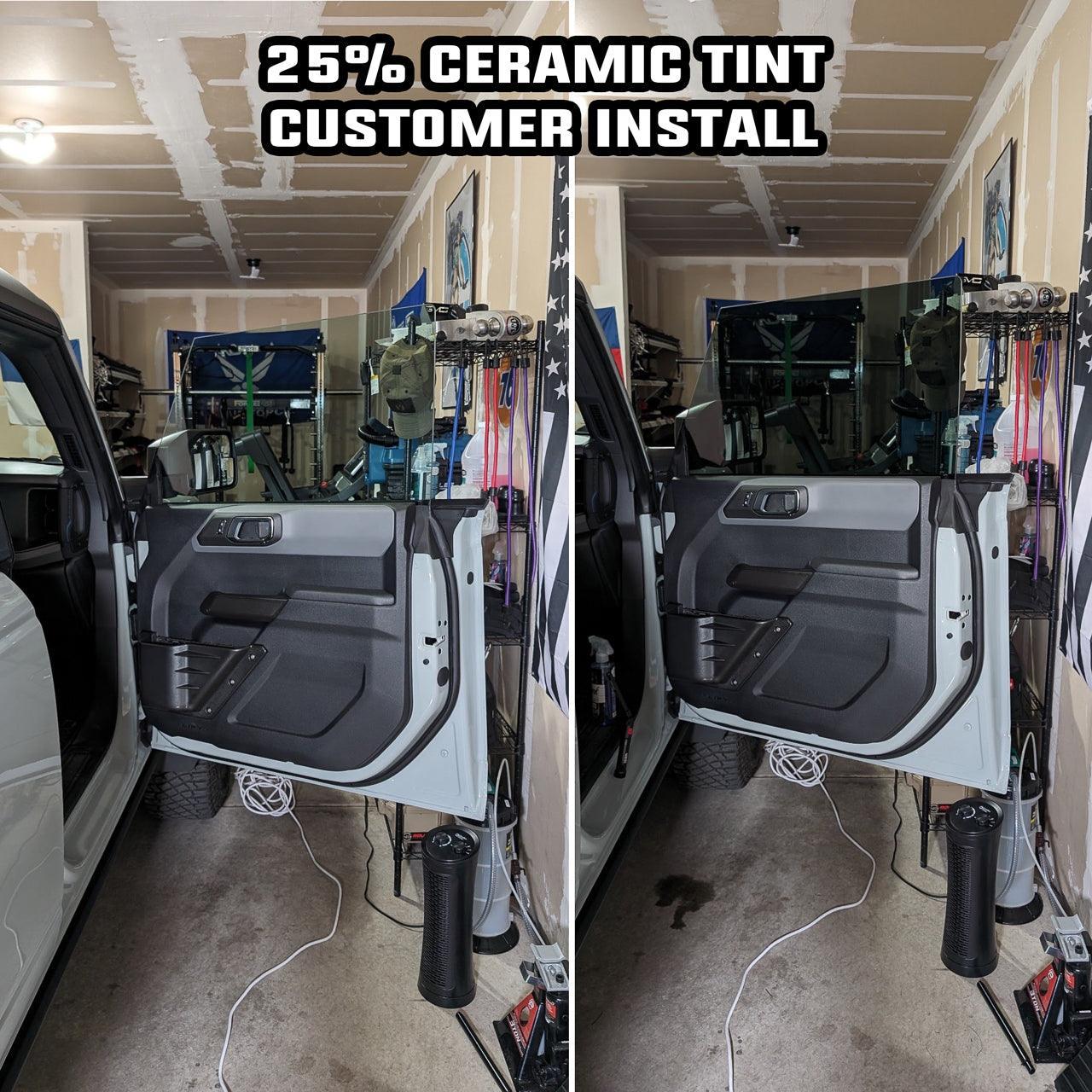 Easy DIY Window Tint Kit - 2021+ Bronco - 21BRONCOTINT-F-15-21BRONCOTINT-2F-15-21BRONCOTINT-F-30-21BRONCOTINT-2F-30-21BRONCOTINT-F-50-  DRIVEN - 3