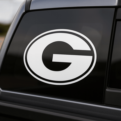 UGA Stickers - Georgia Bulldogs G Logo 12-Inch Vinyl Decal Car Truck Window Sticker - Georgia Sticker for UGA Fan Vehicles - sku-50822738182276-sku-50822738215044-  DRIVEN - 2