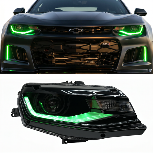 Chevrolet Camaro Flow Series Multicolor DRL Boards (2016-2018) - F13 | A20 | P2   - BX2-  DRIVEN - 1
