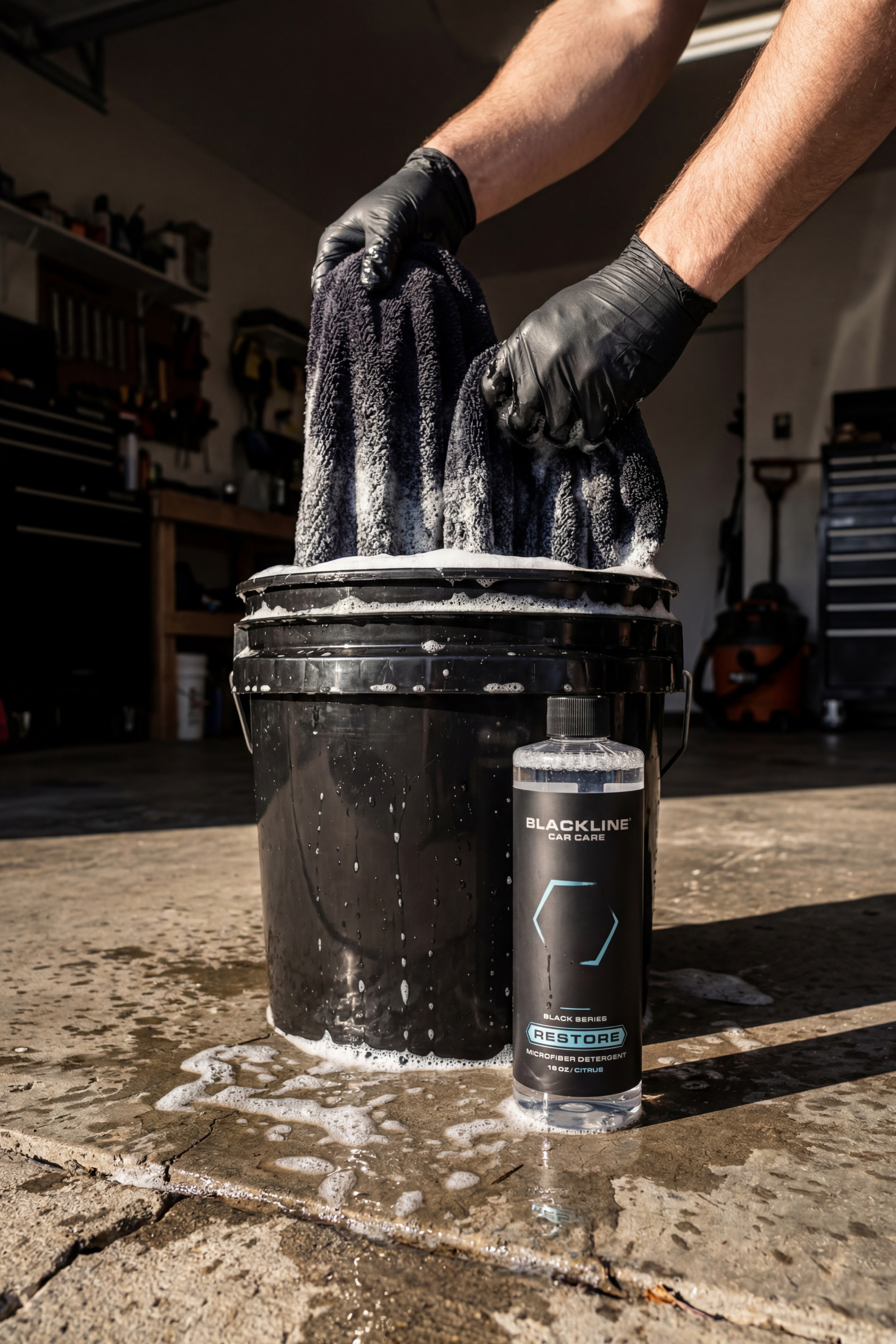 BLACKLINE® RESTORE MICROFIBER DETERGENT - BLRMD-BLRMD64-  DRIVEN - 4