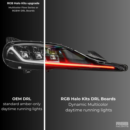 Toyota Supra RGBW DRL boards (2020-2024) - F3 | A11 | P2   - BX1-  DRIVEN - 7
