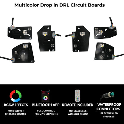 Ram 1500 / TRX RGBW DRL Boards (2019-2024) - G13 | A12 | P2   - BX1-  DRIVEN - 2