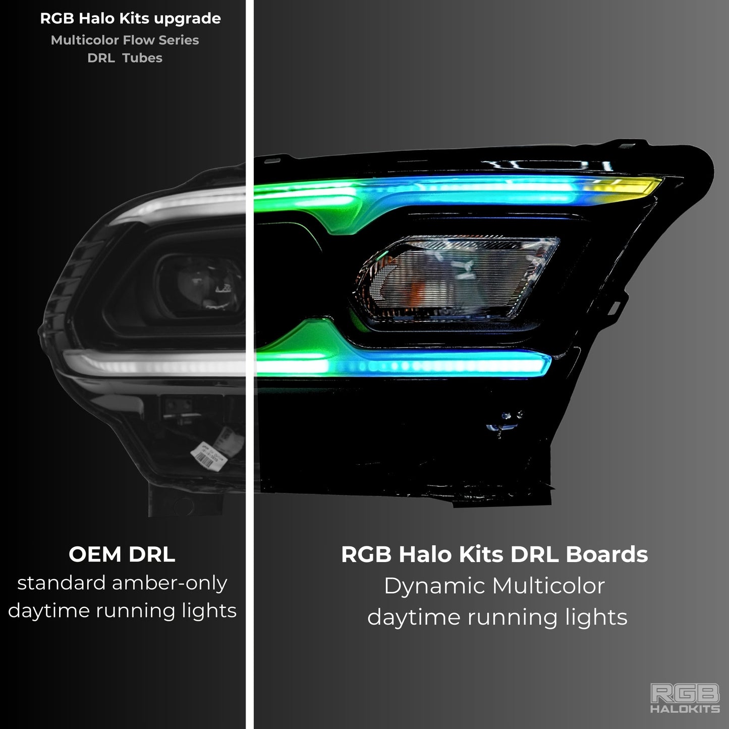 Dodge Durango Multicolor Flow DRL Kit (2021-2026) - G5x2 | A21 | P2   - BX1-G5x2 | E1 | A21 | A11 | P2   - BX4-  DRIVEN - 5