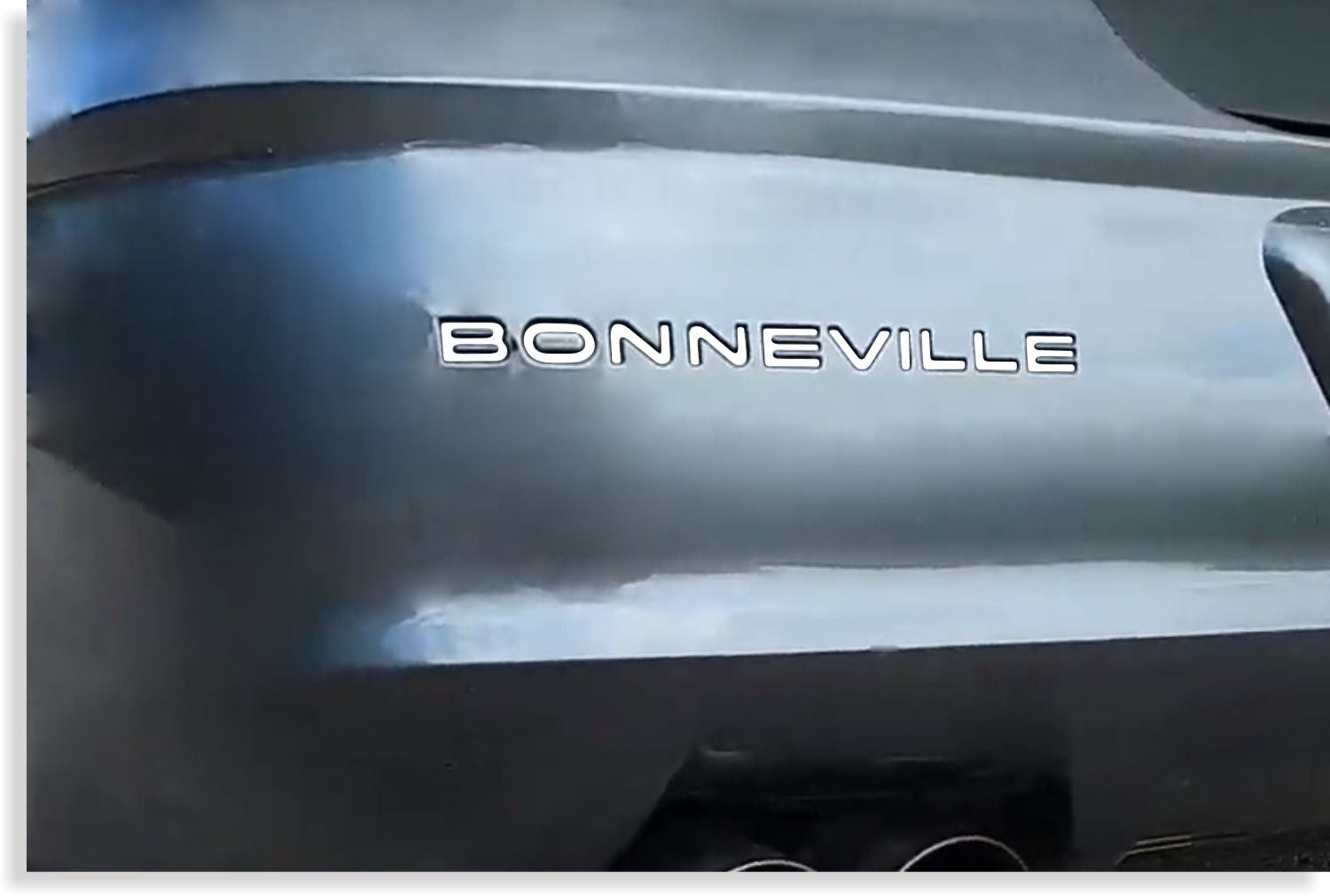 Rear Bumper BONNEVILLE Lettering Inlay Decal - 00-03 Bonneville - PO:BO:BONNEVILLE-R-01-PO:BO:BONNEVILLE-R-02-PO:BO:BONNEVILLE-R-03-PO:BO:BONNEVILLE-R-04-PO:BO:BONNEVILLE-R-05-  DRIVEN - 3