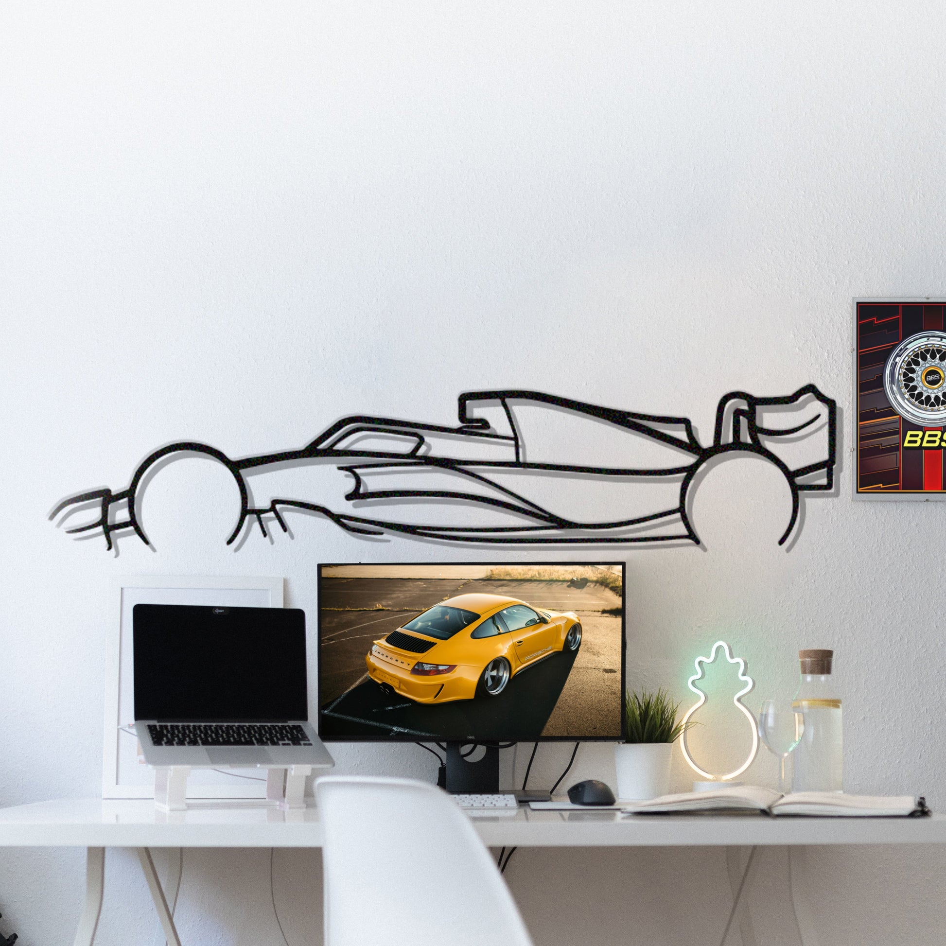 Formula1 2022-2023 F1 Metal Car Wall Art - MT0982 - MT0982B49L-MT0982B69L-MT0982B80L-MT0982B99L-MT0982B120L-  DRIVEN - 3