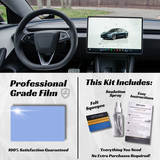 Tesla Model 3 Screen Protector PPF Kit (2024-2026 Highland) - sku-51569894686852-  DRIVEN - 1