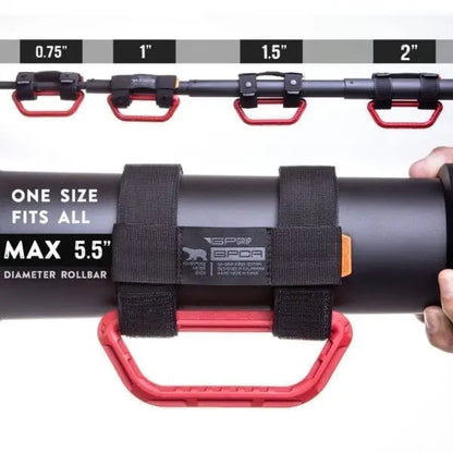 GP-Grip Universal — Fits 1"–5.5" Roll Bars & Tubes - GPG-U2-BLK-GPG-U4-BLK-GPG-U2-RED-GPG-U4-RED-GPG-U2-BURG-  DRIVEN - 3