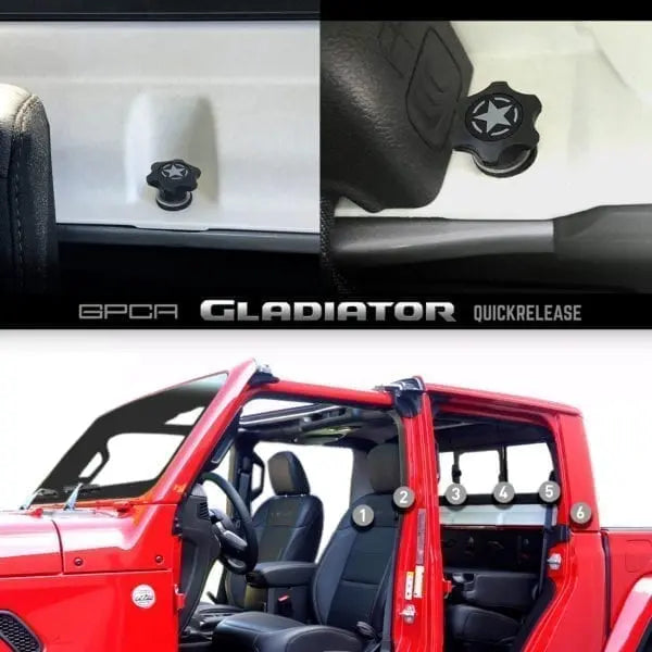GP-Star Versatile Quick-Release Thumbscrew Set - GP-Star-GP-Star-D-Ring-GP-Star-D-Plate-GP-Star-8-STAR-Bronco-8-  DRIVEN - 3