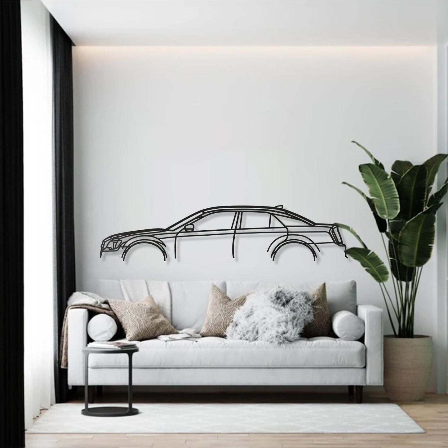 2016 300S Metal Car Wall Art  - MT0550 - MT0550B49L-MT0550B69L-MT0550B80L-MT0550B99L-MT0550B120L-  DRIVEN - 3