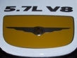 5.7L Engine Cover Front Overlay Decal - 05-08 Chrysler 300C - 300C:EC-FO-01-300C:EC-FO-02-300C:EC-FO-03-300C:EC-FO-04-300C:EC-FO-05-  DRIVEN - 2