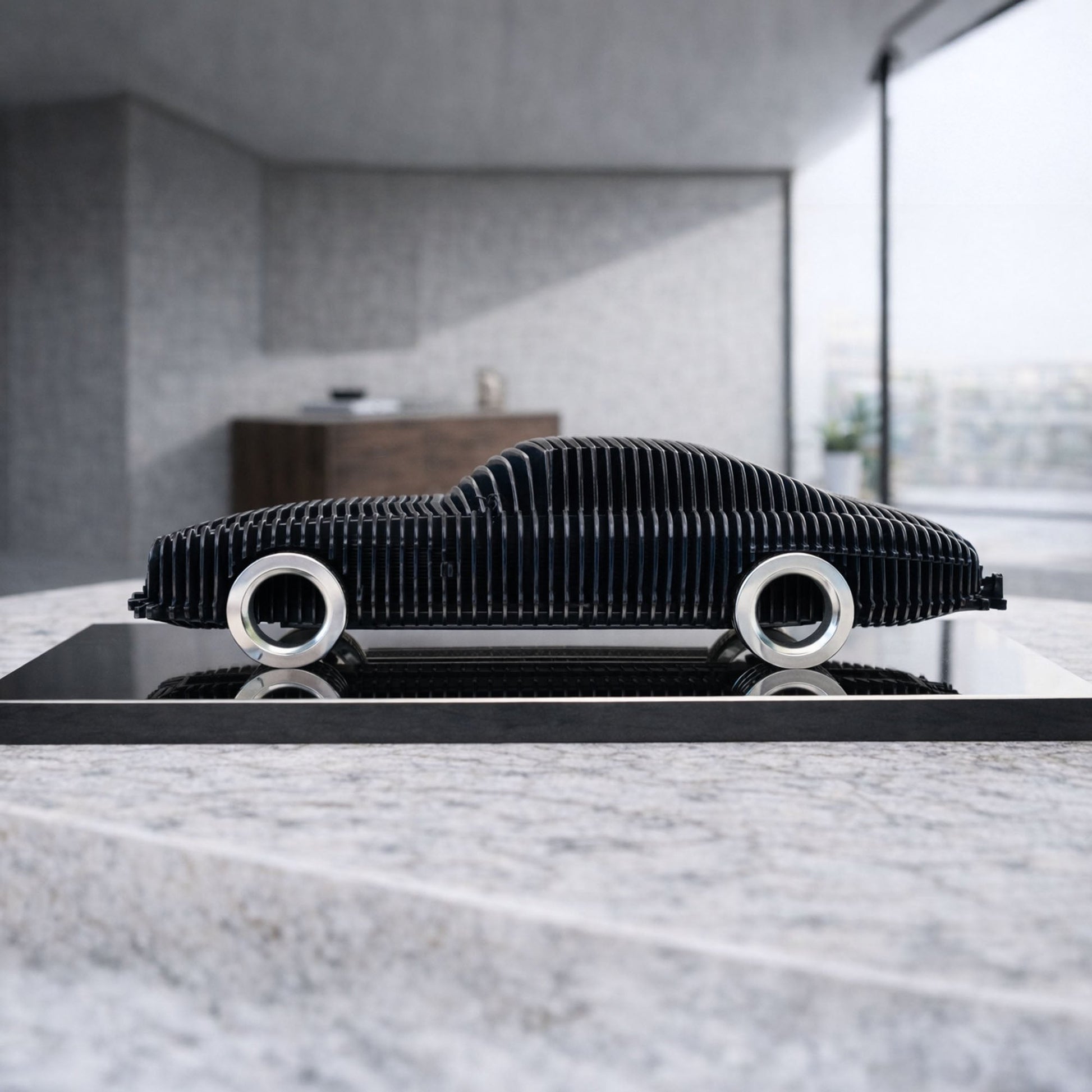 300SL Metal Car Sculpture - MT1494 - sku-47377252221167-  DRIVEN - 3