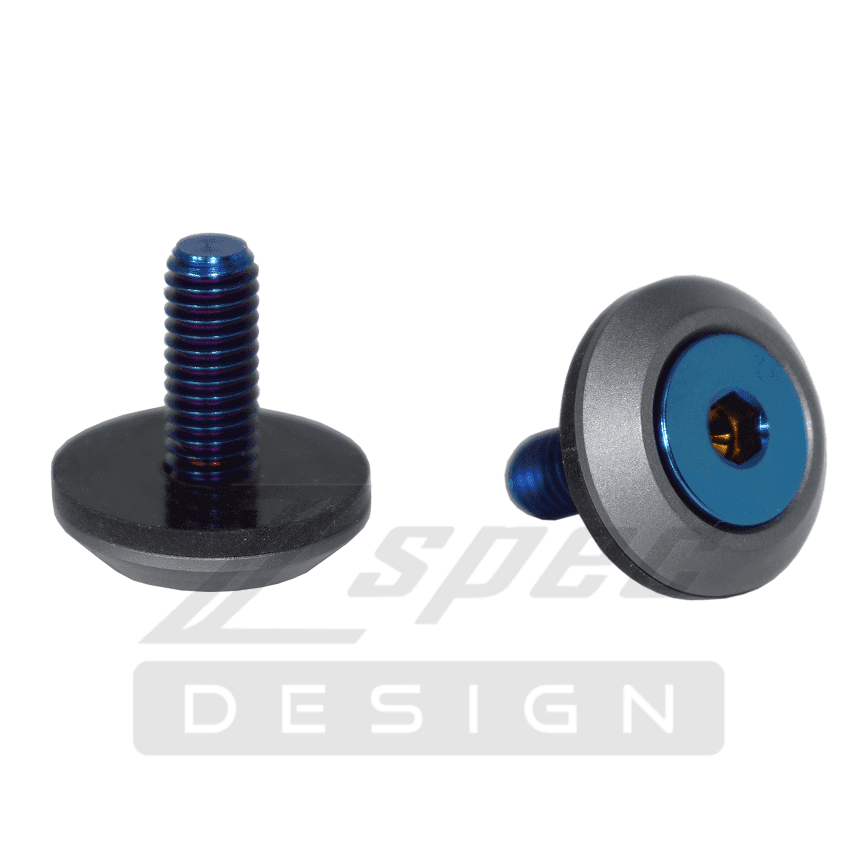 ZSPEC Convertible Deck Catch Fasteners for '93-96 Nissan 300zx, Titanium & Billet - ZSD-758812-ZSD-758836-ZSD-758843-ZSD-758850-ZSD-758867-  DRIVEN - 5