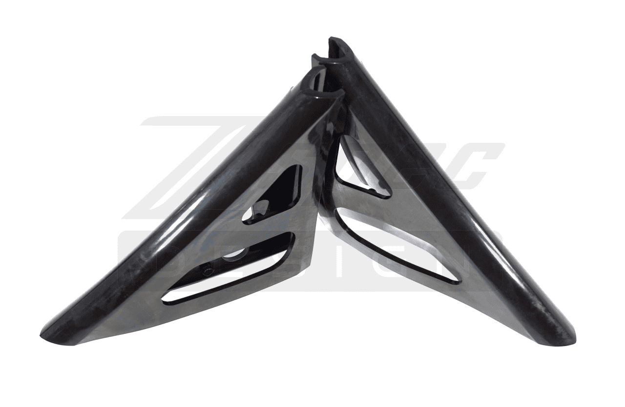 ZSPEC Mirror Gasket Replacements for Nissan Z31 300zx '84-89, Left/Right Set - ZSD-189586-  DRIVEN - 3