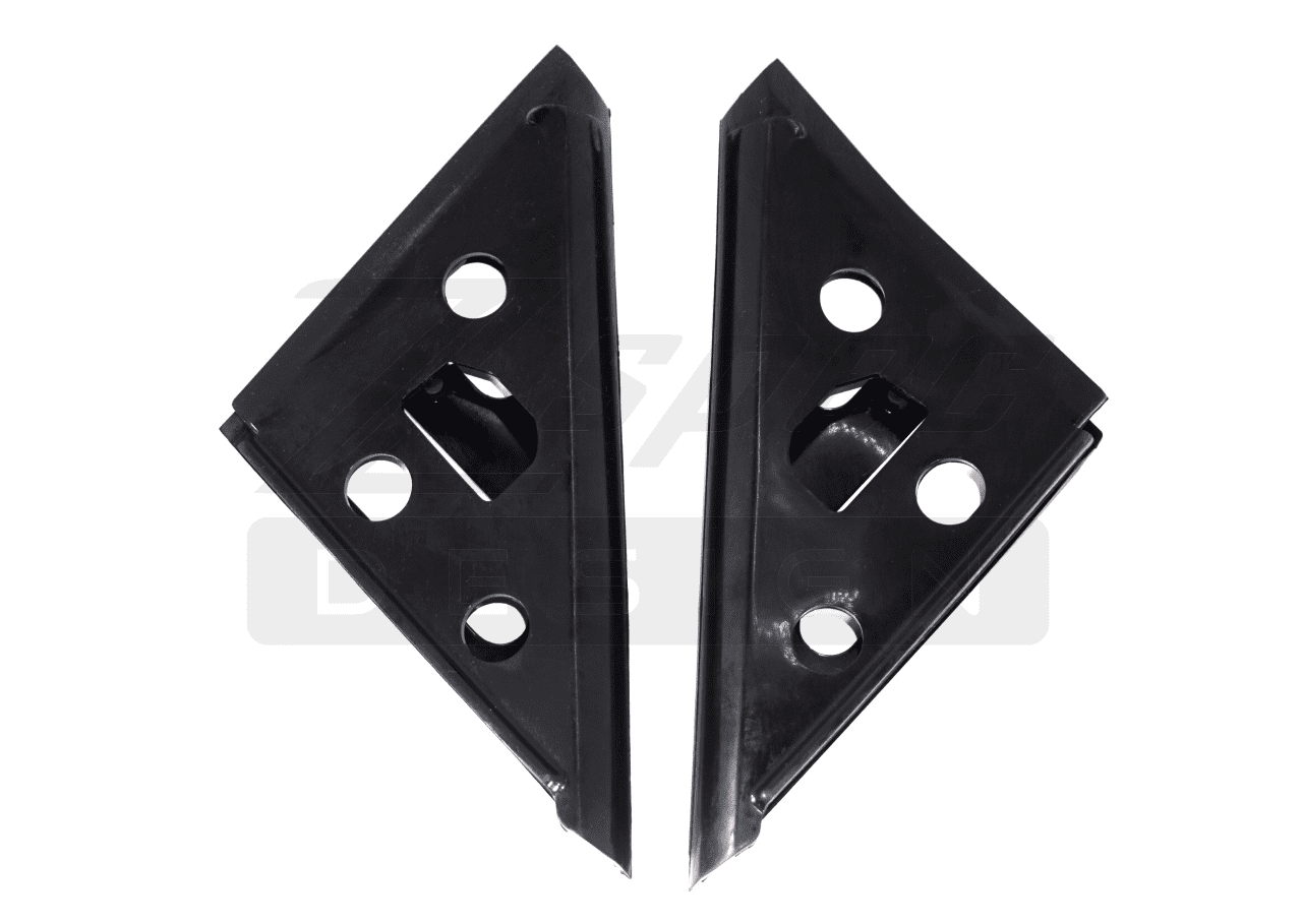 ZSPEC Mirror Gasket Replacements for Nissan Z31 300zx '84-89, Left/Right Set - ZSD-189586-  DRIVEN - 6